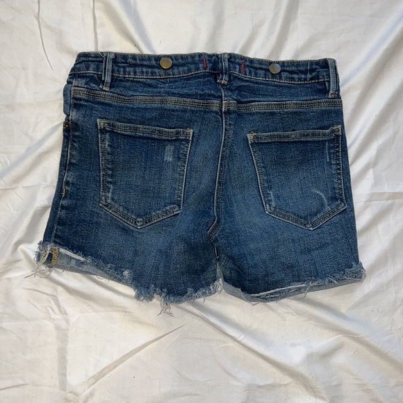 Blue Denim Shorts - Picture 2 of 2